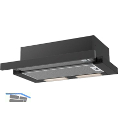 SOLIDO Flachschirmhaube FH 664 621 S Schwarz