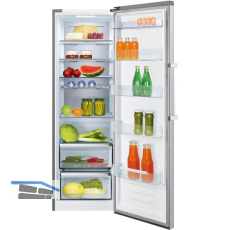 AMICA Stand-K�hlschrank VKS 358 150 E Edelstahl-Effekt