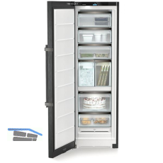 LIEBHERR Stand-Gefrierschrank SFNbsd 529i BlackSteel, 1855 mm