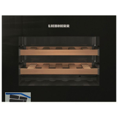 LIEBHERR Einbau-Weink�hlschrank WKEgb 582 Schwarz, Nischenh�he 450 mm