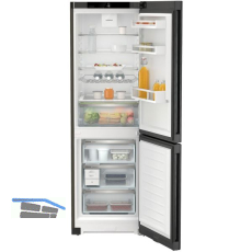 LIEBHERR Stand-K�hl-Gefrierkombination CNbdb 5223 Schwarz -