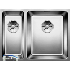 BLANCO 2D-Sp�le Andano 340/180-IF Edelstahl