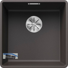 BLANCO fl�chenb�ndige Sp�le Serie Subline 400-F, Felsgrau