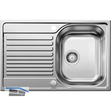 SOLIDO Einbausp�le Tipo 45 S Compact Edelstahl, reversibel