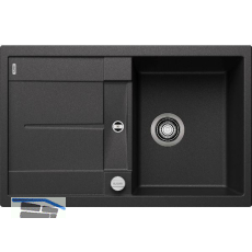 BLANCO fl�chenb�ndige Sp�le Metra 45 S-F Anthrazit, reversibel