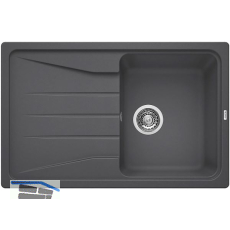 BLANCO Einbausp�le Sona 45 S Felsgrau, reversibel