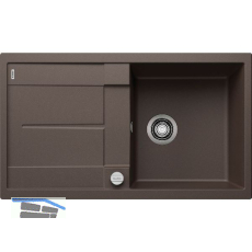 BLANCO Einbausp�le Metra 5 S Cafe mit Drehknopfgarnitur, reversibel