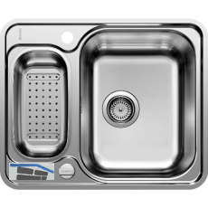 BLANCO 2D-Sp�le Lantos 6-IF Edelstahl, reversibel