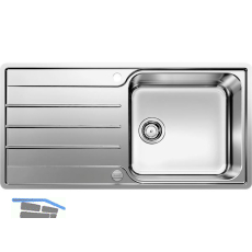 BLANCO 2D-Sp�le Lemis XL 6 S-IF Edelstahl reversibel