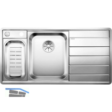 BLANCO 2D-Sp�le Axis III 6 S-IF Edelstahl Tropfteil rechts