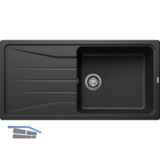 BLANCO Einbausp�le Sona XL 6 S Anthrazit, reversibel