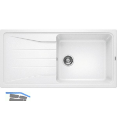 BLANCO Einbausp�le Sona XL 6 S Wei�, reversibel