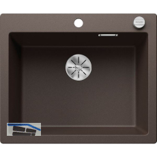 BLANCO Einbausp�le Pleon 6 mit Drehknopfgarnitur, Cafe