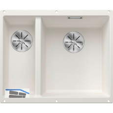 BLANCO Unterbau-Sp�le Subline 340/160-U Restebecken links, Wei�