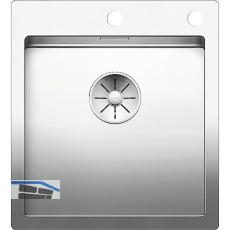BLANCO 2D-Sp�le Claron 400-IF/A Edelstahl