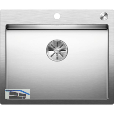 BLANCO 2D-Sp�le Claron 550-IF/A Edelstahl