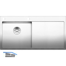 BLANCO 2D-Sp�le Claron 5 S-IF Tropfteil rechts Edelstahl