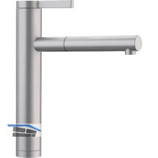 BLANCO K�chenarmatur Linee-S 517593 druckfest Edelstahl seidenmatt