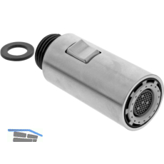 BLANCO Umr�stbrausekopf zum Umschalten der Strahlart druckfest, Edelstahl