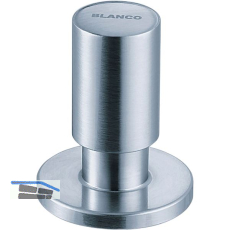BLANCO Zugknopf Messing Edelstahl Finish