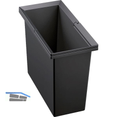 BLANCO Select Eimer 16 Liter Kunststoff Anthrazit