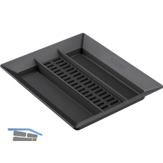 BLANCO AktivBio-Deckel 8 Liter Kunststoff Schwarz