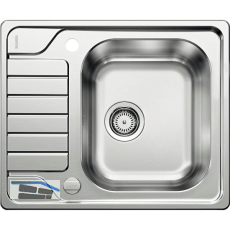 SOLIDO Einbausp�le Dinas 45 S Mini Edelstahl mit Drehknopfgarnitur reversibel