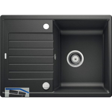 BLANCO Einbausp�le Zia 45 S Compact Anthrazit mit Drehknopfgarnitur, reversibel