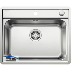 BLANCO 2D-Sp�le Lemis 6-IF Edelstahl mit AF reversibel