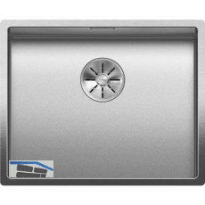 BLANCO 2D-Sp�le Claron 500-IF Edelstahl Durinox�