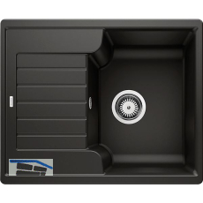 BLANCO Einbausp�le Zia 40 S Schwarz, reversibel