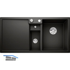 BLANCO Einbausp�le Collectis 6 S Tropfteil links Schwarz