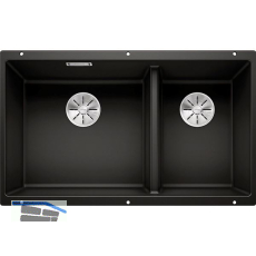 BLANCO Unterbau-Sp�le Subline 430/270-U, Schwarz