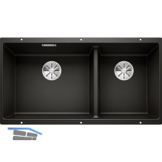 BLANCO Unterbau-Sp�le Subline 480/320-U, Schwarz