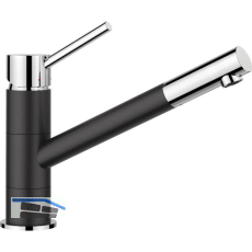 BLANCO K�chenarmatur Kano 526175 druckfest Schwarz/Chrom