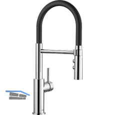 BLANCO K�chenarmatur Catris-S Flexo 525791 druckfest Chrom