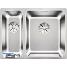 BLANCO 2D-Sp�le Solis 340/180-IF Becken rechts Edelstahl