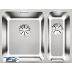 BLANCO Unterbau-Sp�le Solis 340/180-U Becken links, Edelstahl