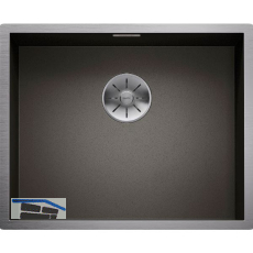 BLANCO Unterbau-Sp�le Zerox 500-U Edelstahl Dark Steel