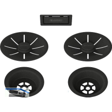 BLANCO Doppel Ab-und �berlaufset Black Edition