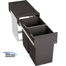 BLANCO Abfallsammler Botton II KB 300 mm anthrazit