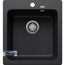 BLANCO Einbausp�le Naya 45 Schwarz, reversibel