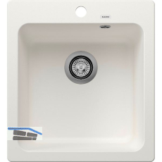 BLANCO Einbausp�le Naya 45 Wei�, reversibel