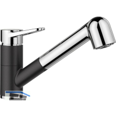 BLANCO K�chenarmatur Blancowega-S II 526428 druckfest, Silgranitschwarz/Chrom