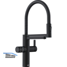 BLANCO K�chenarmatur EVOL-S Pro Soda & Filter 526633 druckfest Schwarz matt