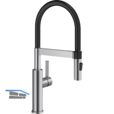 BLANCO K�chenarmatur Sonea-S Flexo 526616 druckfest Edelstahl geb�rstet