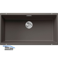 BLANCO Unterbau-Sp�le Subline 800-U, Vulkangrau