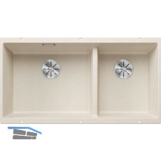 BLANCO Unterbau-Sp�le Subline 480/320-U, Softwei�