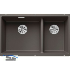 BLANCO Unterbau-Sp�le Subline 430/270-U, Vulkangrau