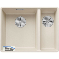 BLANCO fl�chenb�ndige Sp�le Subline 340/160-F, Softwei�